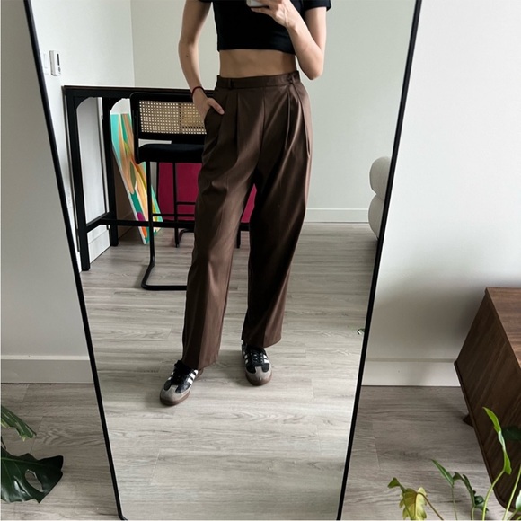 The Frankie shop brown trouser size M - Picture 4 of 5